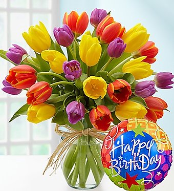 Timeless Tulips&reg; Happy Birthday