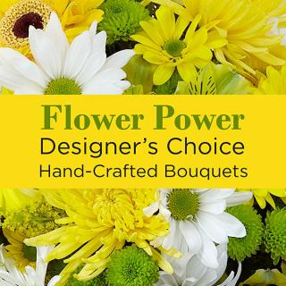 A Yellow Colors Florist Designed Bouquet