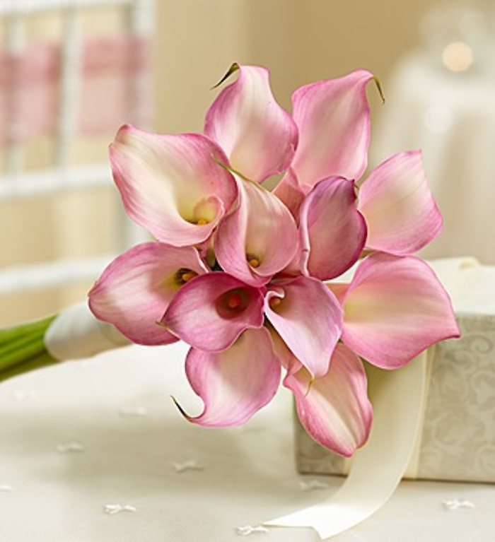 Pink Calla Lily Bouquet