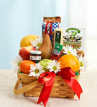 Fruit &amp; Gourmet Basket