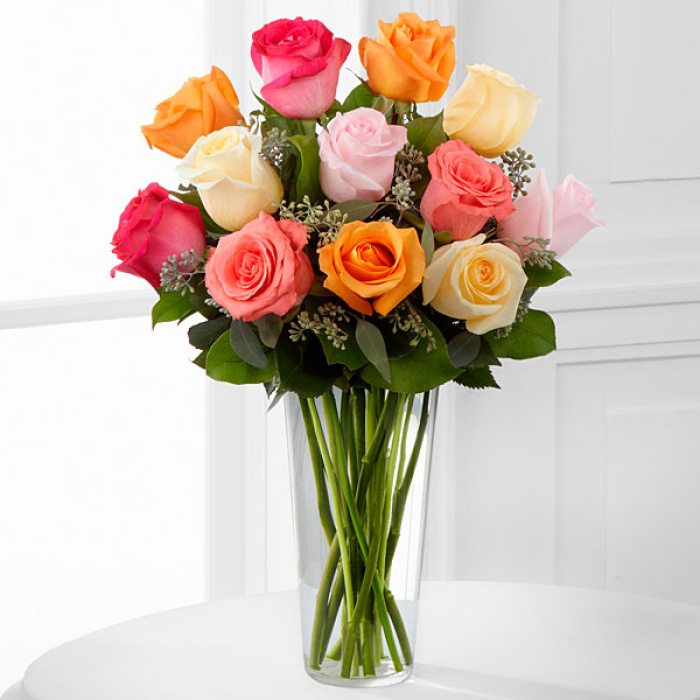 The Graceful Grandeur&trade; Rose Bouquet