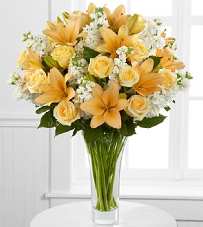 Admiration Luxury Rose & Lily Bouquet - 36 Stems